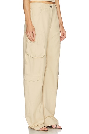 Camila Coelho Gigi Pant in Beige