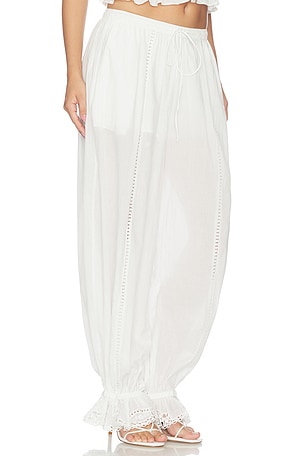 Camila Coelho Carlina Pant in Ivory