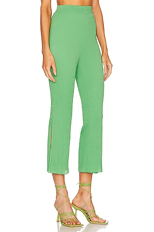 Camila Coelho Linez Pants in Green