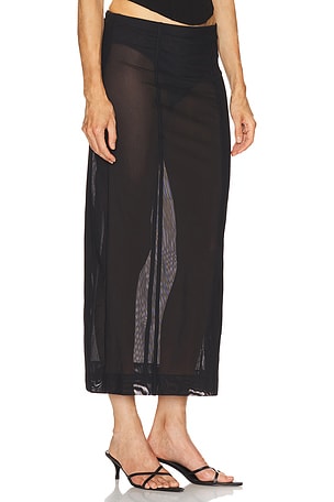 Camila Coelho Graciela Skirt in Black