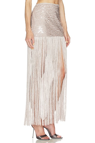 Camila Coelho Mirana Maxi Skirt in Mauve