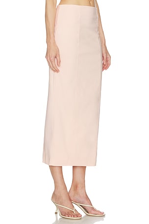 Camila Coelho Aurora Midi Skirt in Pink