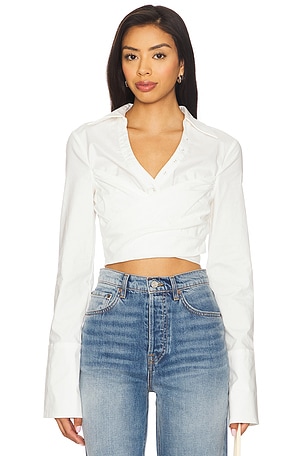 Evangeline Wrap Top Camila Coelho