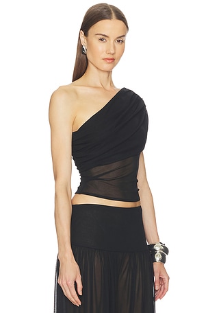 Camila Coelho Emmaline Top in Black