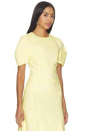 Camila Coelho Flora Top en Jaune