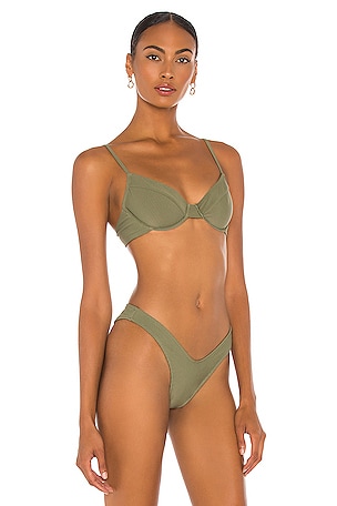 Camila Coelho Harbor Top in Green