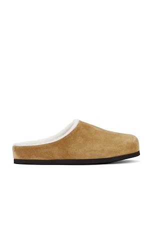 Shearling Clog Common Projects