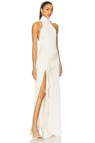 Casona La Emperifolla Dress in Ivory