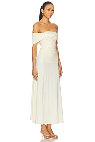 Casona La Guapa Dress in Ivory