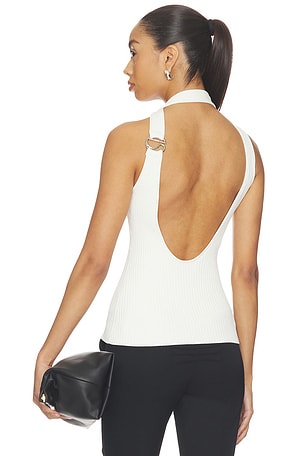 C Logo Knit Top Coperni