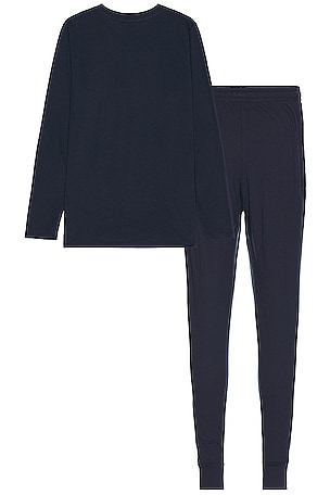 Cosabella Henley Pj Set in Blue