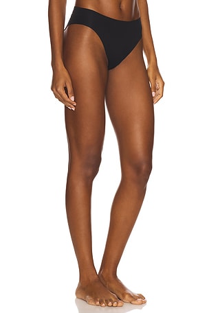 Cosabella Free Cut High Waist Bikini in Black. Size XL. Also
