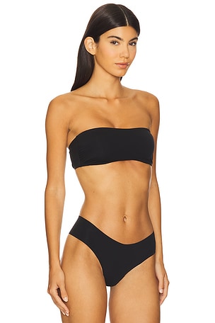 Cosabella Free Cut Bandeau Bra in Black. Size XS. Also