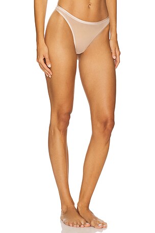 Cosabella Soire Confidence Classic Thong in Nude. Size S/M. Also