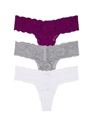 Never Say Never Thong 3 Pack Cosabella