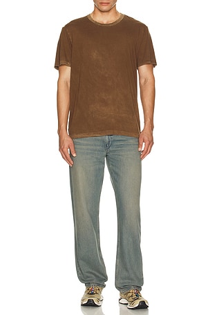 COTTON CITIZEN The Classic Crew Tee in Brown