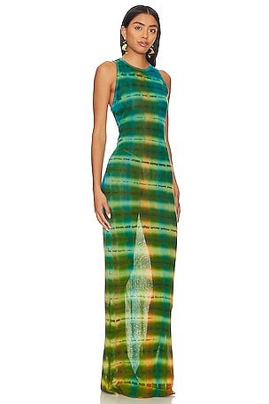 COTTON CITIZEN The Rio Maxi Dress in Green