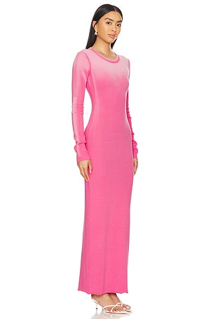 COTTON CITIZEN X Revolve Verona Crewneck Maxi Dress in Pink