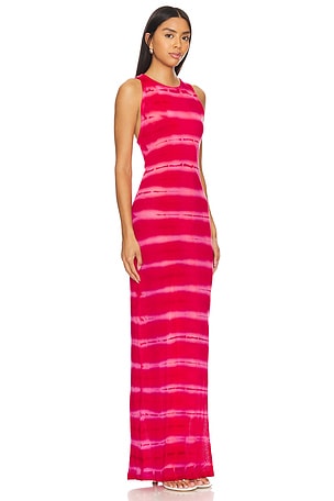 COTTON CITIZEN The Rio Maxi Dress in Fuchsia