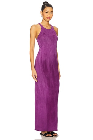 COTTON CITIZEN Marbella Maxi Dress in Purple