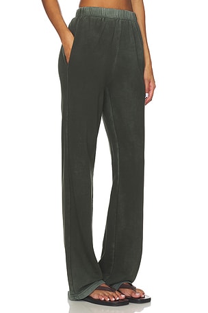 COTTON CITIZEN Roma Sweatpant in Dark Green. Size XS. Also