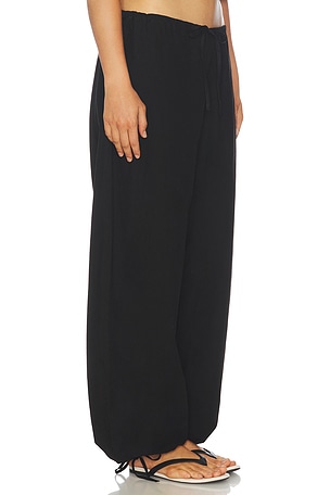 Cotton citizen pantalón cordón the santoreni en color negro