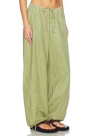 COTTON CITIZEN The Santorini Drawstring Pant in Sage