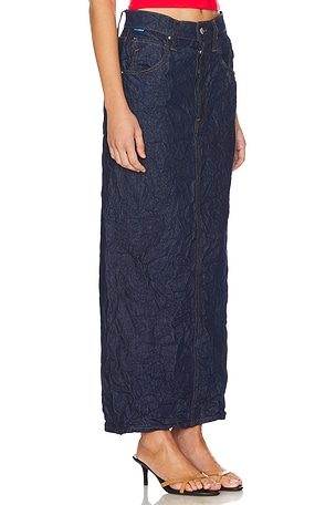 COTTON CITIZEN Gia Maxi Skirt in Denim-Dark