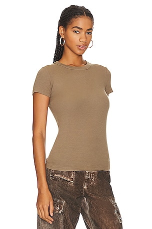 COTTON CITIZEN Verona Tee in Brown