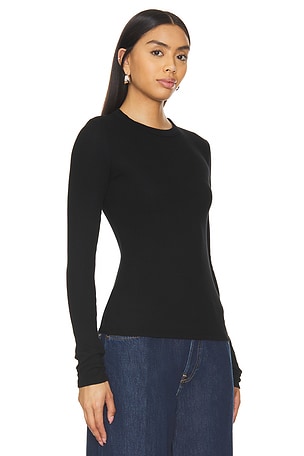 COTTON CITIZEN Verona Crew Shirt in Black