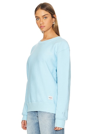 Champion Reverse Weave Crew in Baby Blue