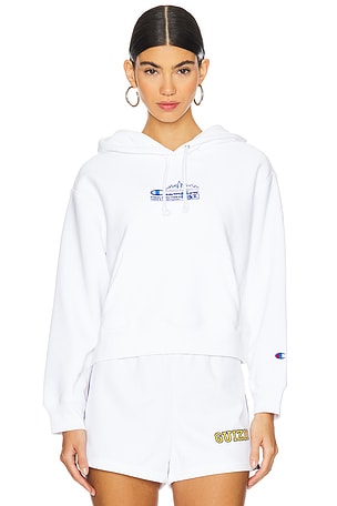 X Guizio Shrunken Pullover Hoodie Champion