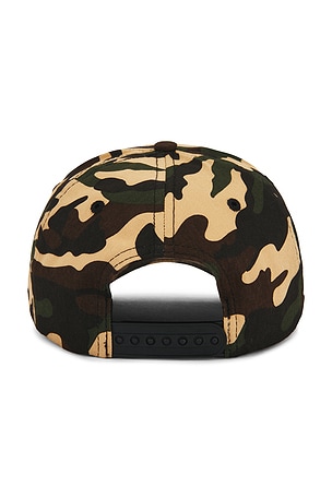 CPTN Apparel Traction Hat 5 Panel Hat in Green