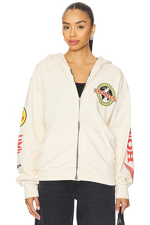 Cptn apparel sudadera en color crema