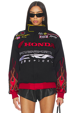 CPTN Apparel Daytona Jacket in Black. Size XL/1X. Also