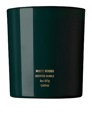 White Woods Soy Wax Candle Corpus