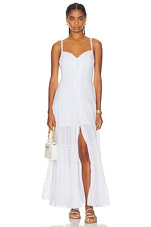Charo Ruiz Ibiza Melia Dress in Solid White | REVOLVE