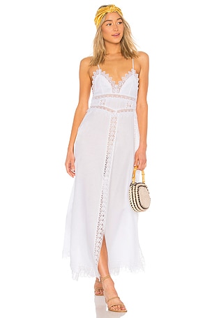 Charo Ruiz Ibiza Imagen Dress in White | REVOLVE