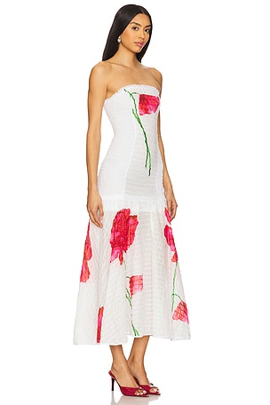 Charo Ruiz Ibiza Opal Long Dress in White