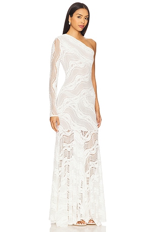 Charo Ruiz Ibiza Azzure Long Dress in White