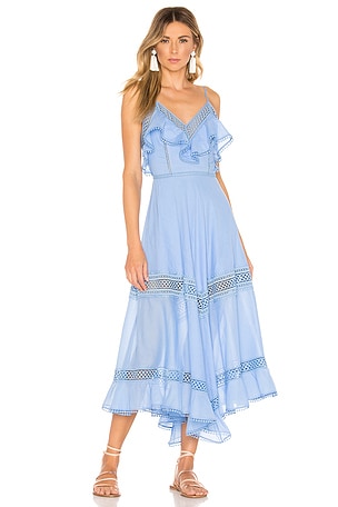 Charo Ruiz Ibiza Sabine Dress in Blue | REVOLVE Charo Ruiz Ibiza Sabine Dress in Blue | REVOLVE