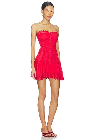 Charo Ruiz Ibiza Julisse Short Dress in Red