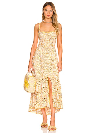 boutique maxi dress Camielle Brown Maxi Dress - 6