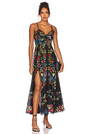 charo ruiz beach dresses Ruffle Maxi Dress, Long Flowy Beach Cotton Dress, Beach Bride