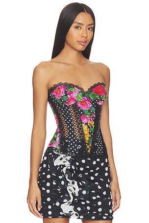 Charo Ruiz Ibiza Azahar Top in Black