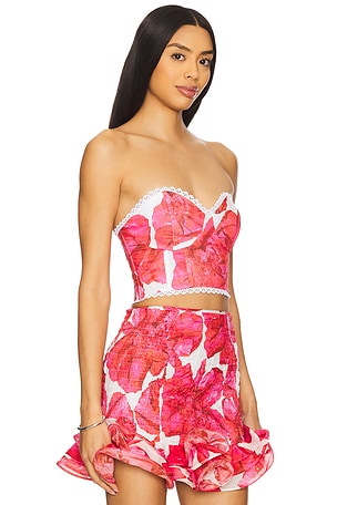 Charo Ruiz Ibiza Matis Bustier in Pink