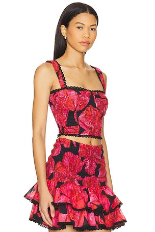 Charo Ruiz Ibiza Liv Top in Red