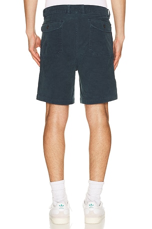 Corridor Cord Camp Shorts in Navy