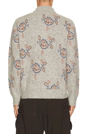 Corridor Maya Sweater Polo in Grey. Size S. Also