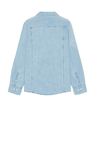 Corridor Denim Long Sleeve Shirt in Blue